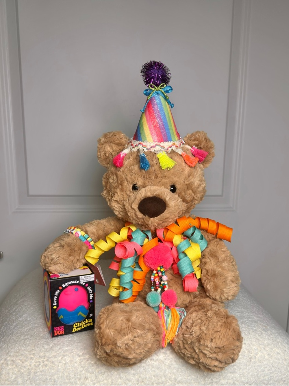 Jellycat Med “Celebration” Bumbly Bear BNWT